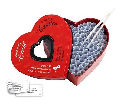 EAN 9789088190100 - Tease and Please Erotic Heart Juego de retos Cualquier género DE, IT imagen 1