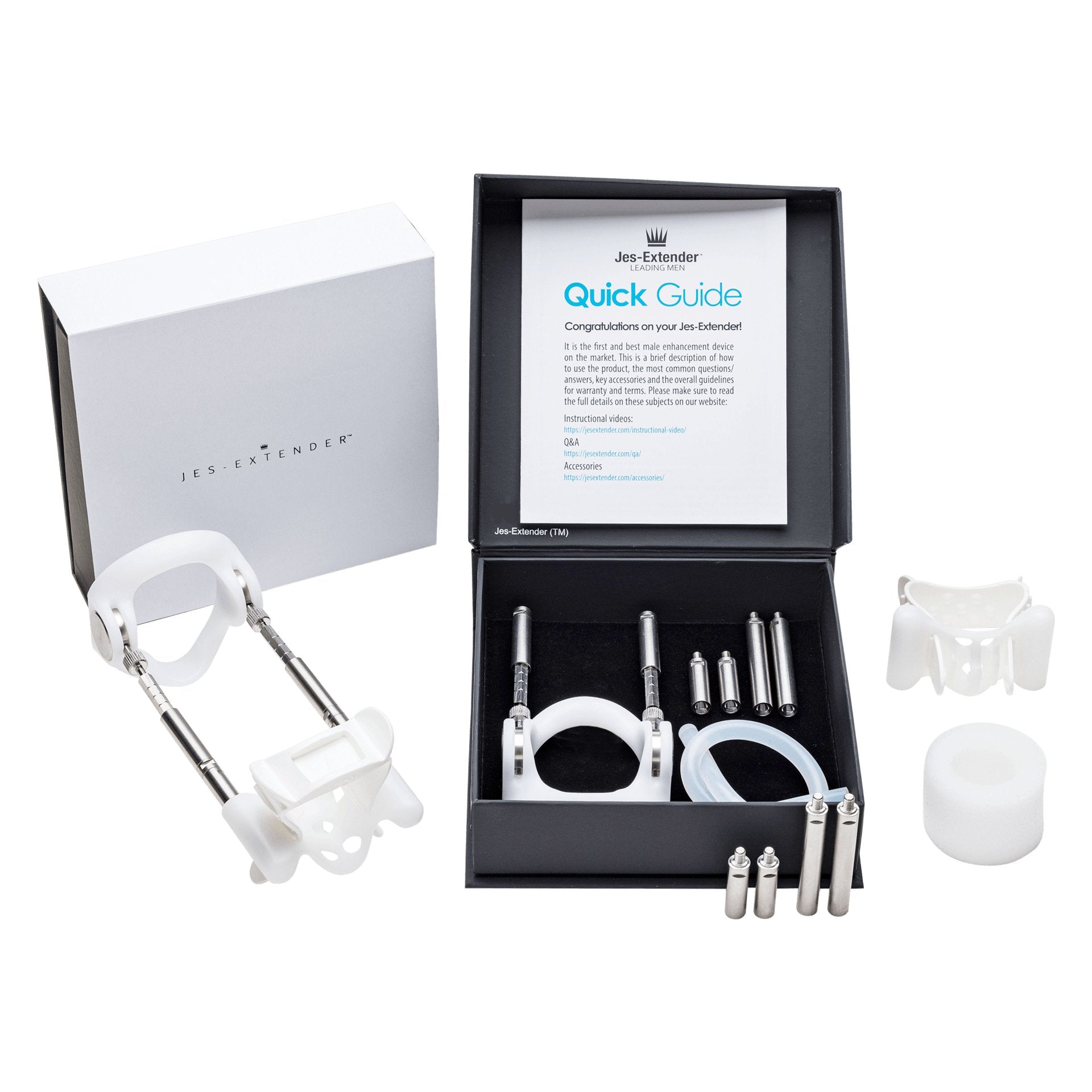 EAN 5710458100003 - Jes-Extender Light Alargador de pene Acero inoxidable, Blanco imagen 1