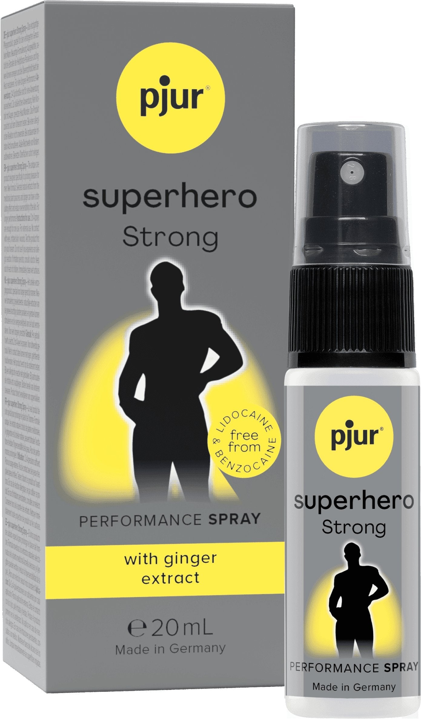 Pjur - Spray Retardante Superhero Strong 20 Ml