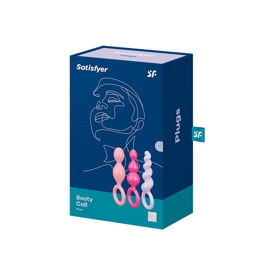 Satisfyer - Anal Plugs Set 3 Pcs Tricolor