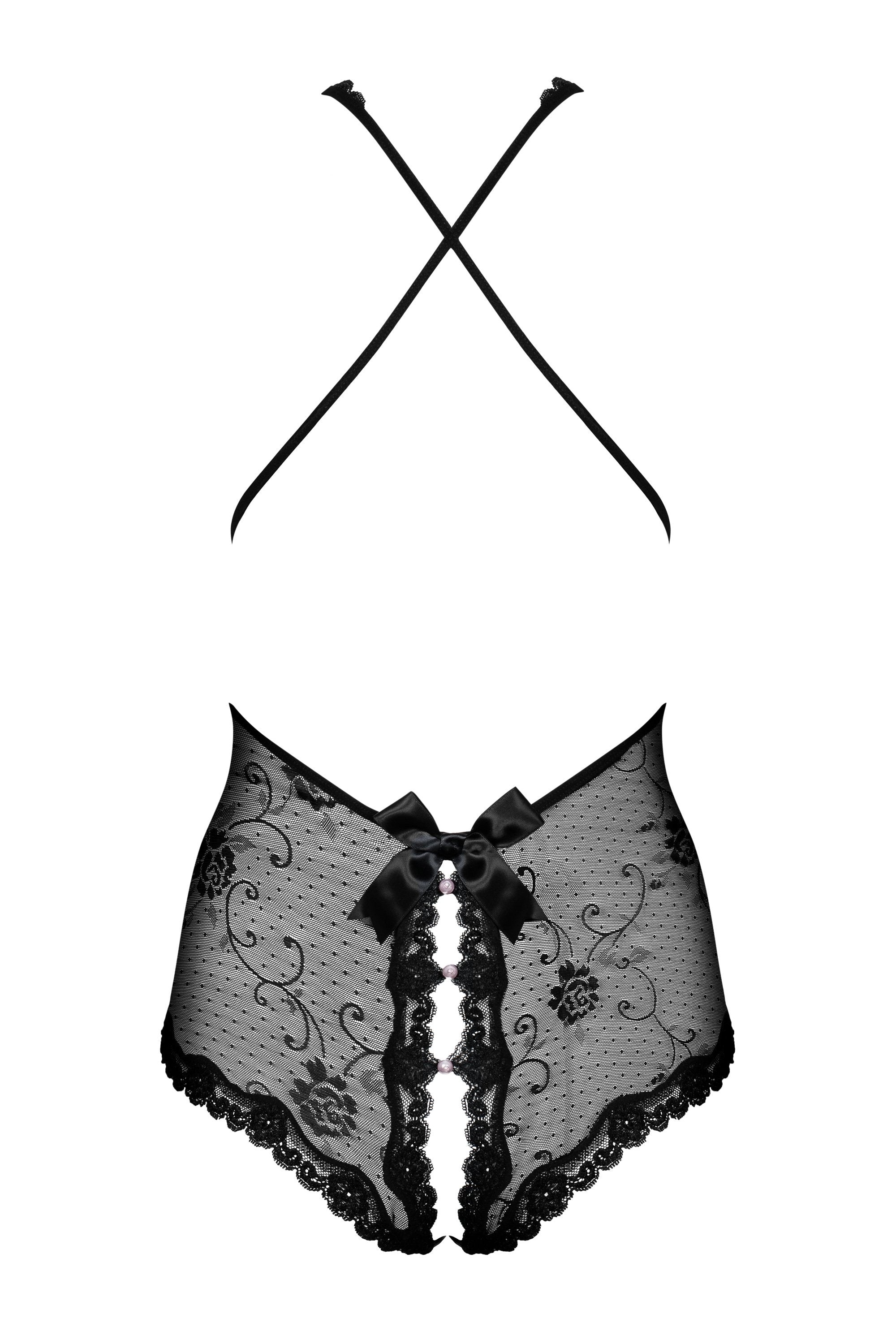 Body Fiorenta Color Negro Talla (Interno):S/M