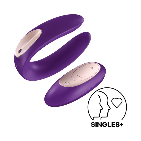 Satisfyer Plus Con Control Remoto Color Púrpura