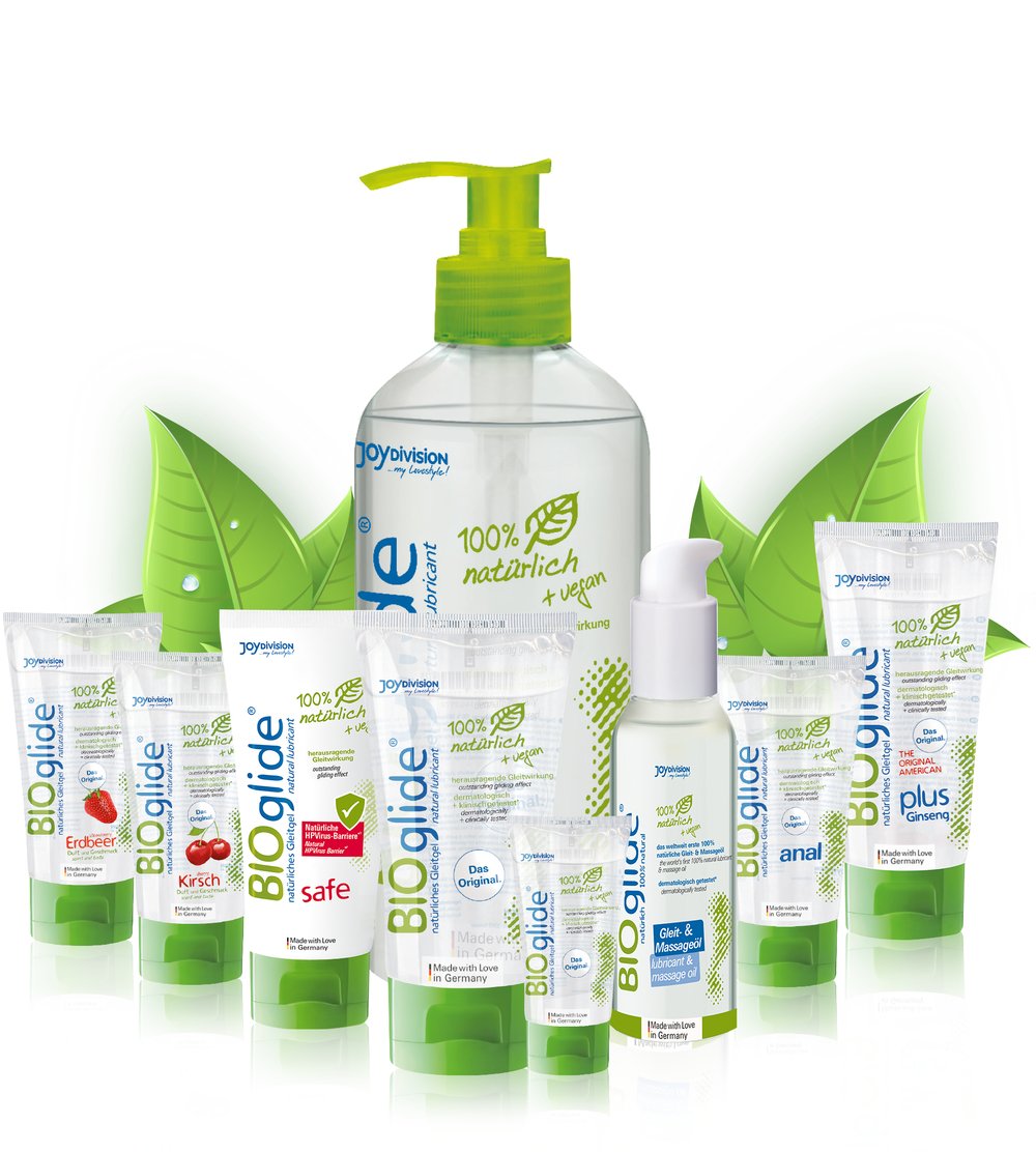 Joydivision Bioglide - Lubricante Sabor Fresa 80 Ml