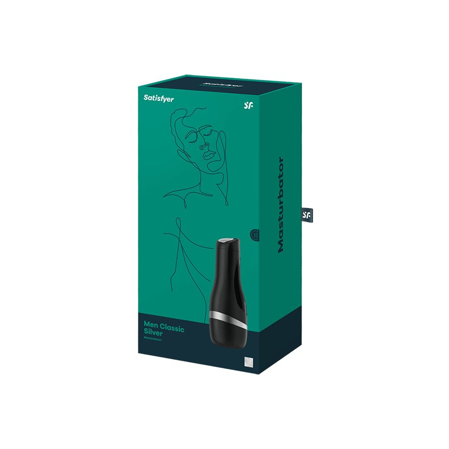 Satisfyer Masturbador Men Classic Plata