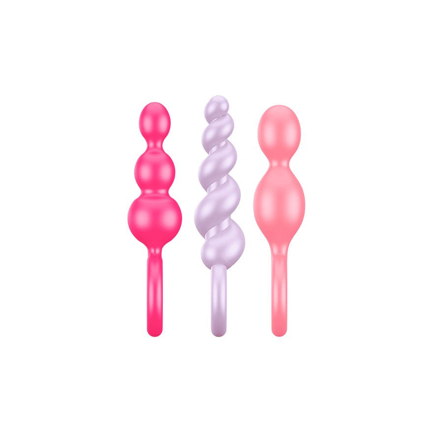 Satisfyer - Anal Plugs Set 3 Pcs Tricolor