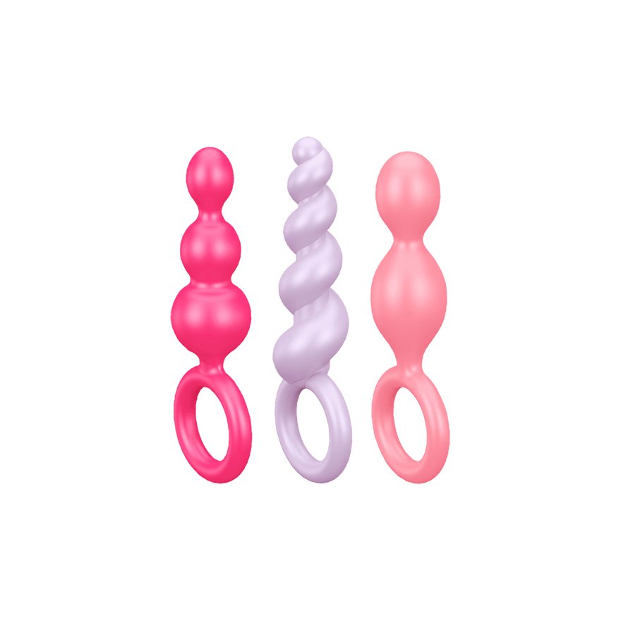 Satisfyer - Anal Plugs Set 3 Pcs Tricolor