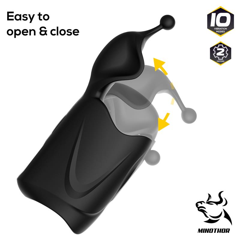 Advax One Masturbador Doble Motor Estimulación Multiple Flexible Usb