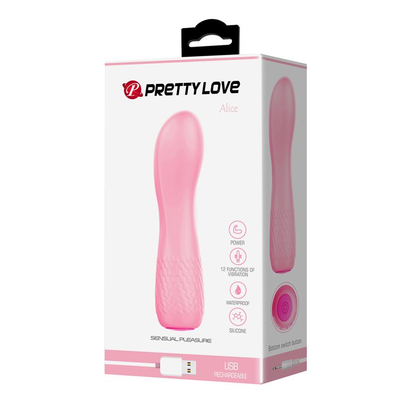 Pretty Love - Alice Vibrador Recargable Rosa