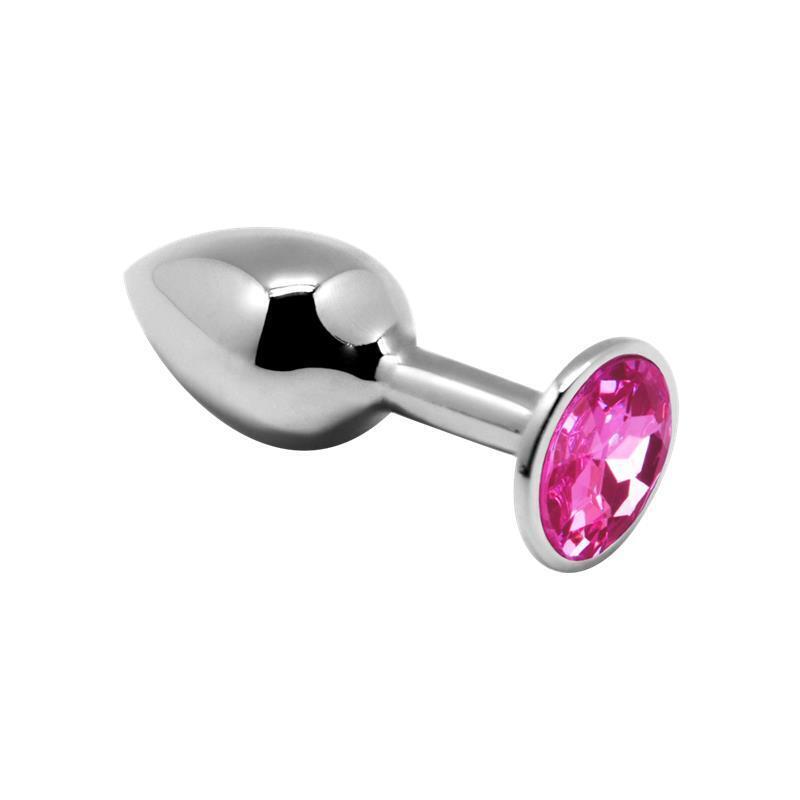 Alive - Anal Pleasure Mini Plug Metal Rosa Talla M