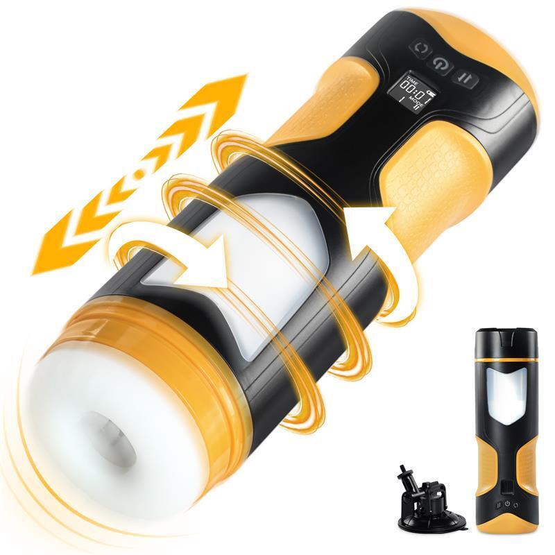 Alston Masturbador Con Thrusting Y Rotación