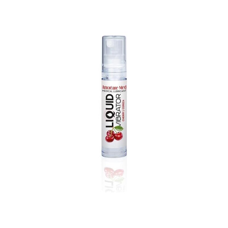 Amoreane - Liquido Vibrador Cereza 10 Ml