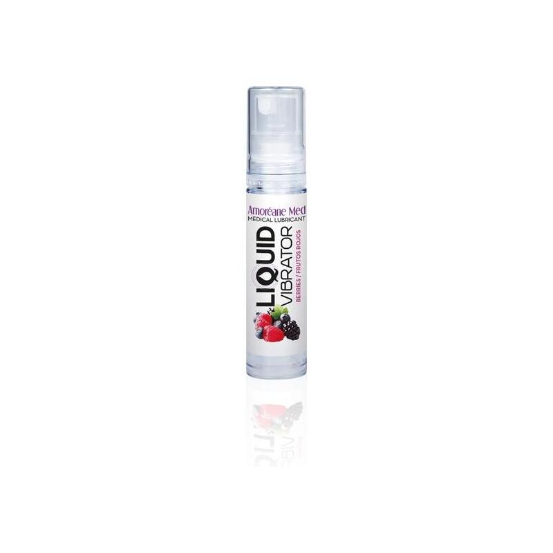 Amoreane - Liquido Vibrador Frutos Rojos 10 Ml