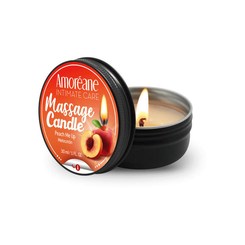 Amoreane - Vela De Masaje Melocoton 30 Ml