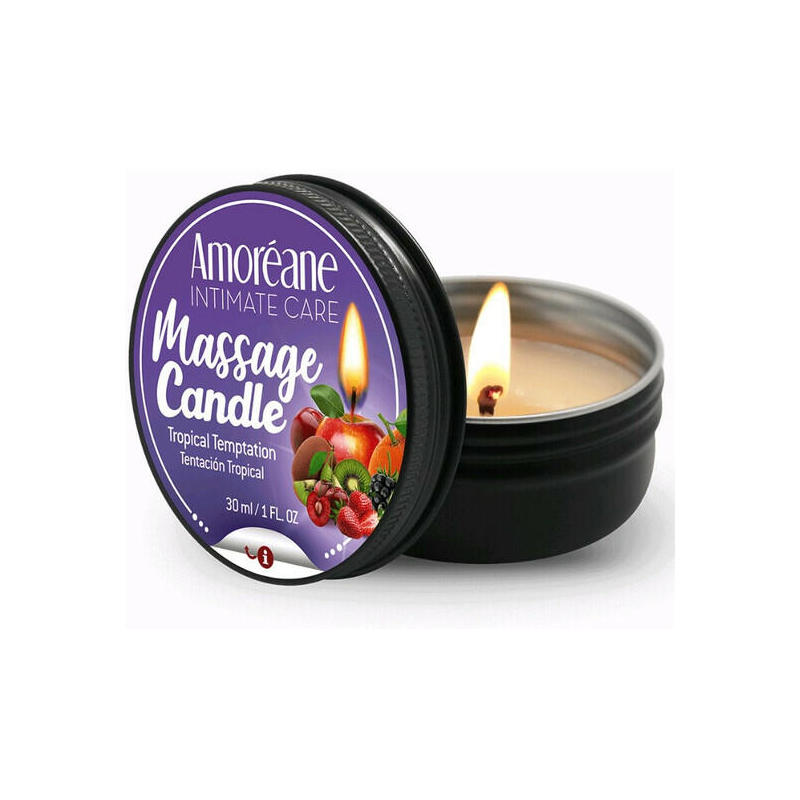 Amoreane - Vela De Masaje Tentacion Tropical 30 Ml