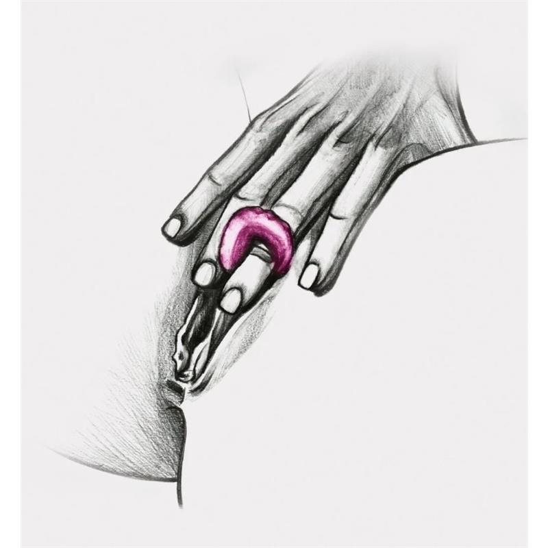 G-Vibe - Fun Toys Gring Anillo Vibrador Xl Sweet Raspberry