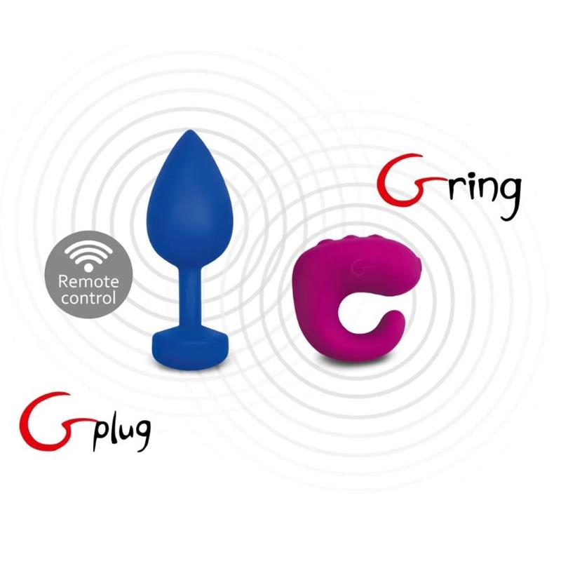 G-Vibe - Fun Toys Gring Anillo Vibrador Xl Sweet Raspberry