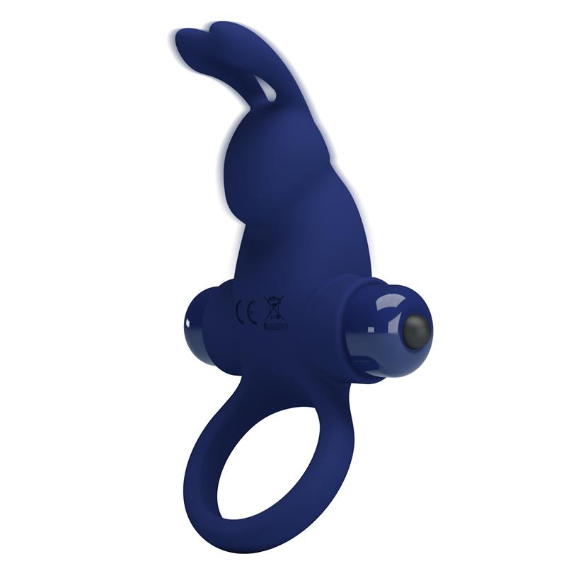 Pretty Love - Jiro Anillo Rabbit Con Vibración Azul