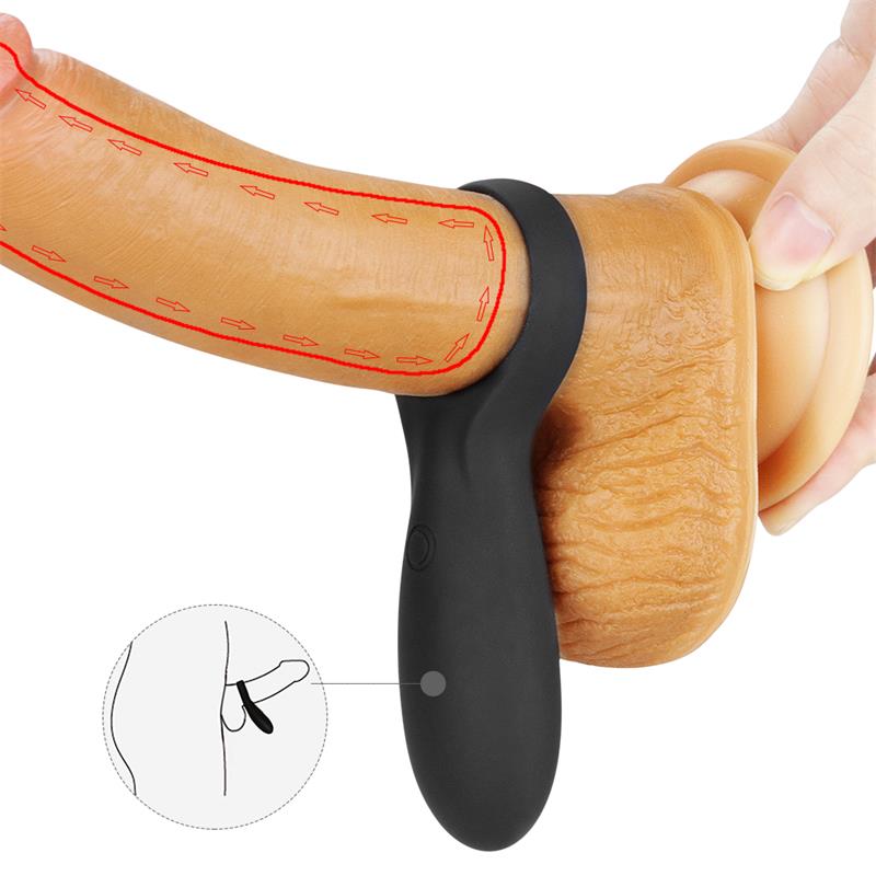 Anillo Para El Pene Ijoy Stamina Ring Usb Negro