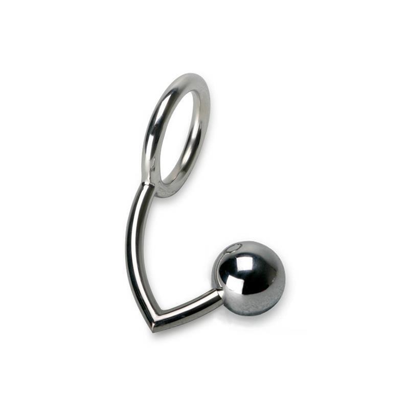 Anillo Para Testículos Con Bola Anal Talla (Interno):M