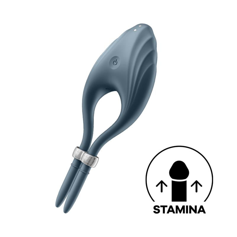 Satisfyer - Duelist Anillo Vibrador Gris