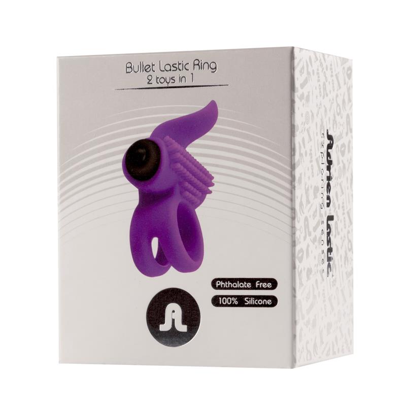 Adrien Lastic - Bullet Lastic Ring Anillo Vibrador Violeta