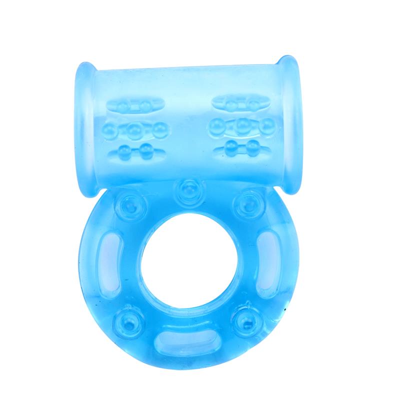 Anillo Vibrador Para El Pene Bull Ring Azul