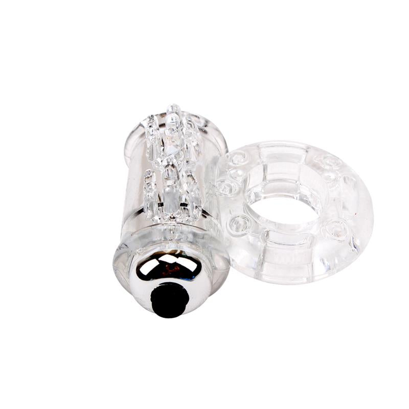 Anillo Vibrador Para El Pene Bull Ring Transparente