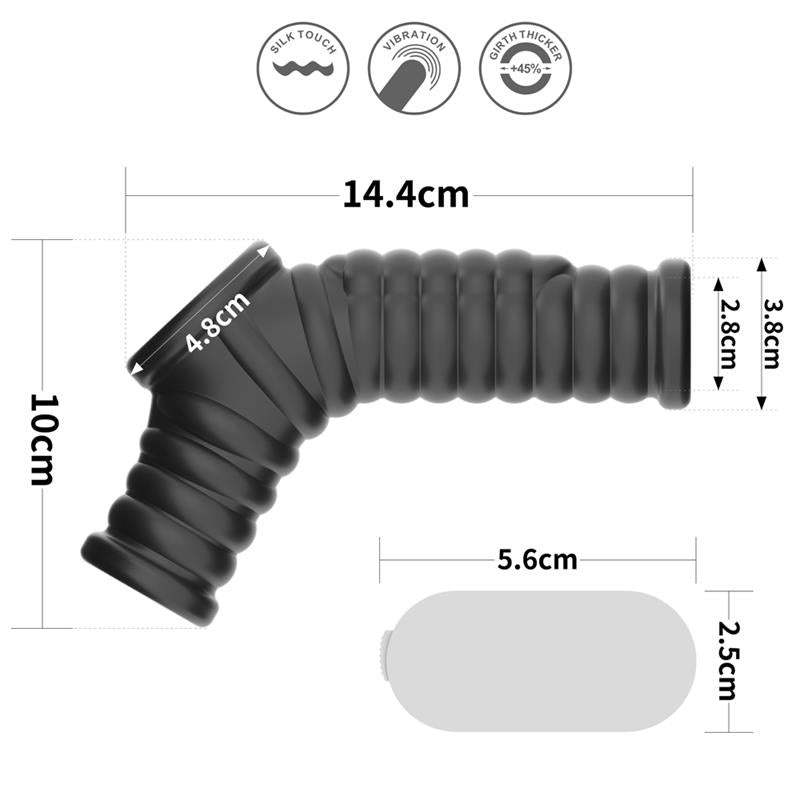 Anillo Vibrador Para Pene Y Escroto Wave Knights