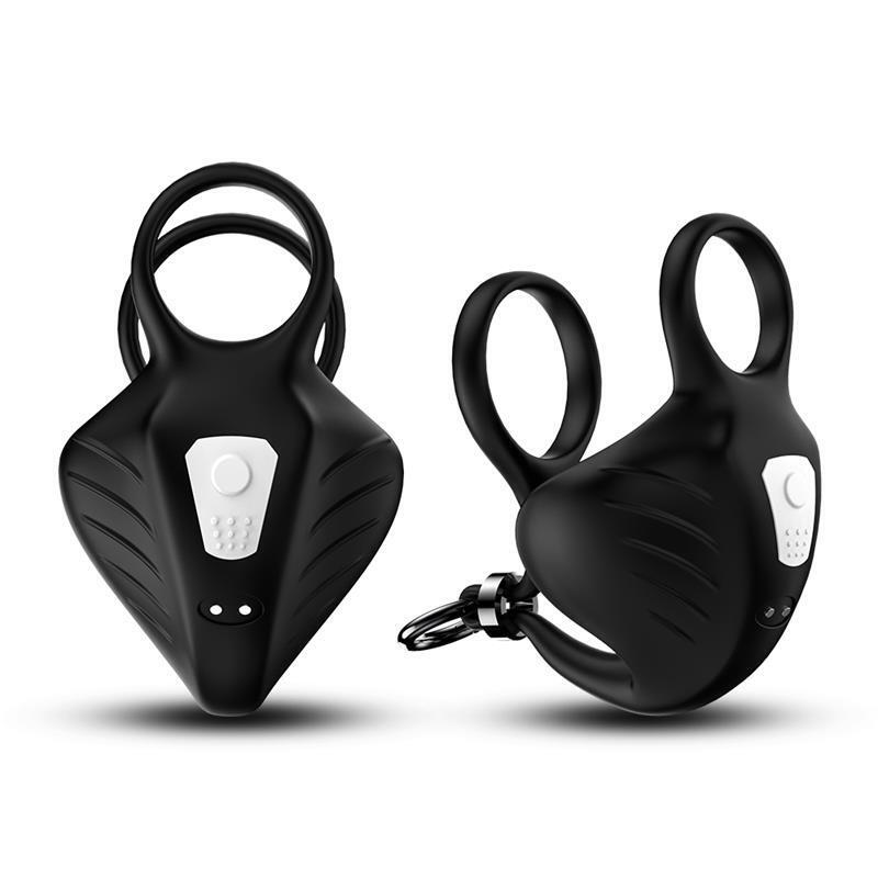 Anillo Vibrador Para Pene Y Testículos Ajustable