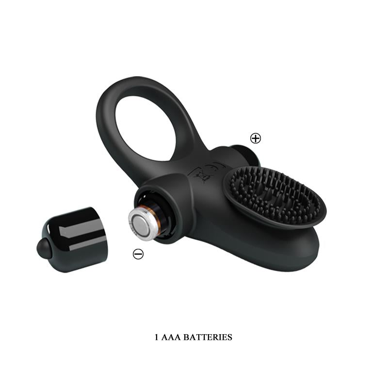 Pretty Love - Anillo Vibrador Ii Para Pene Negro