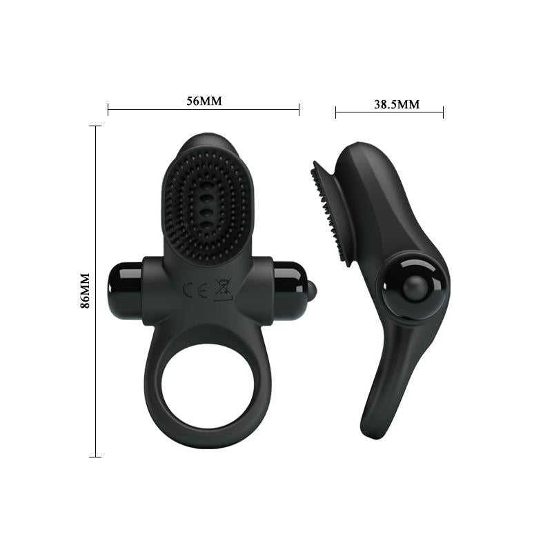 Pretty Love - Anillo Vibrador Ii Para Pene Negro