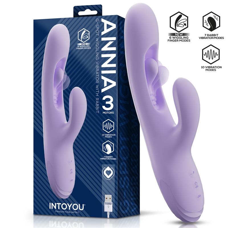 Annia Vibrador G-Spot Con Wiggling Interno