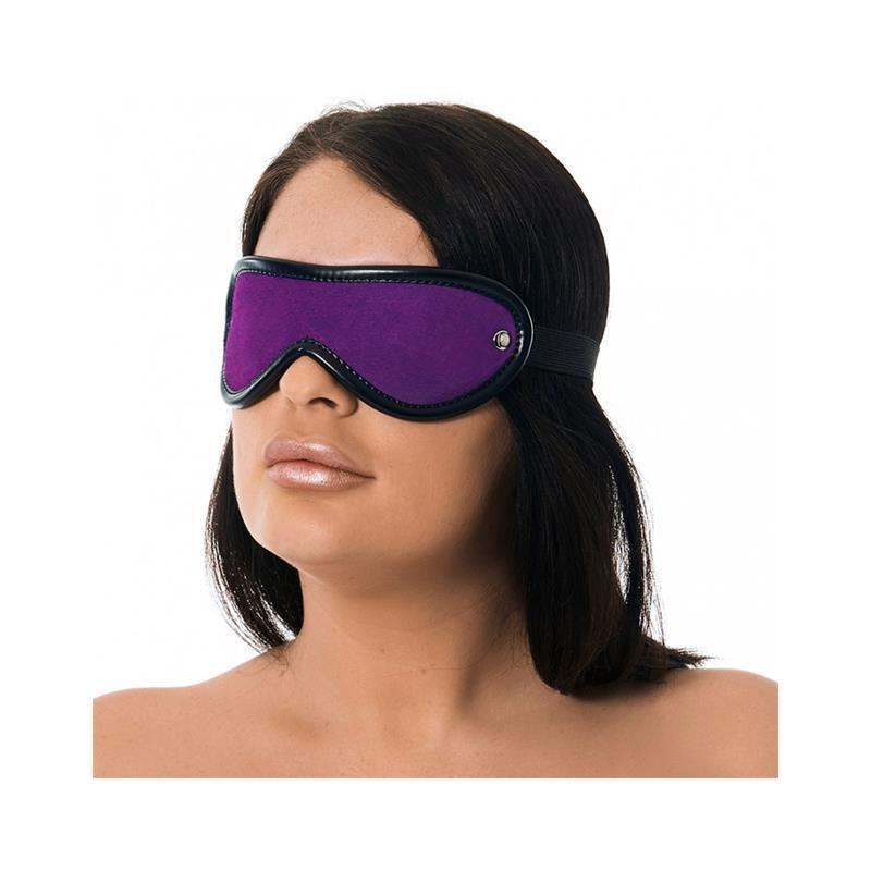 Antifaz Morado Y Negro