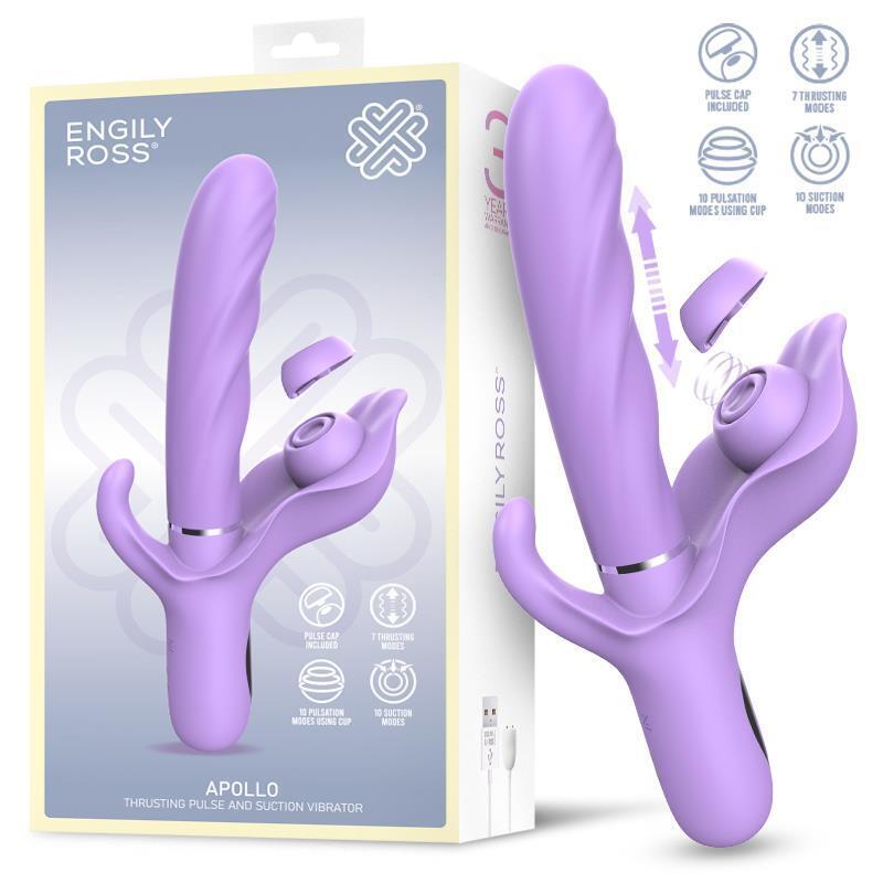 Apollo Vibrador Con Función De Thrusting, Pulsación Y Succión