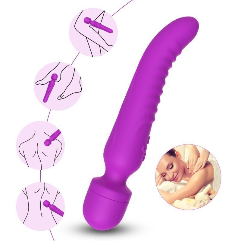 Armony - Mission Masajeador & Vibrador Efecto Calor Violeta