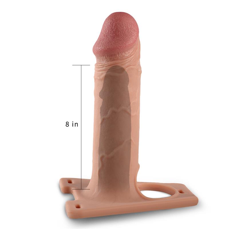 Arnés Con Dildo Hueco Ajustable 8.5