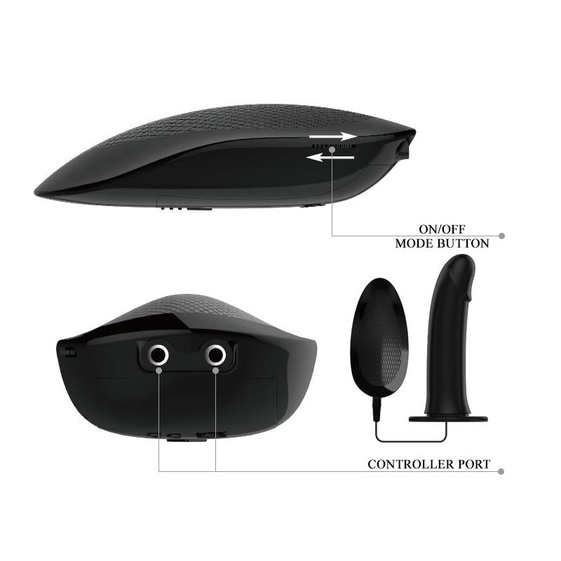 Arnés Con Dildo Hueco Y Control Remoto Vito