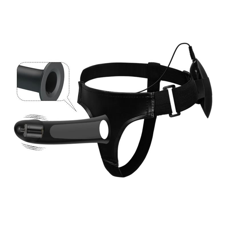 Arnés Con Dildo Hueco Y Control Remoto Vito