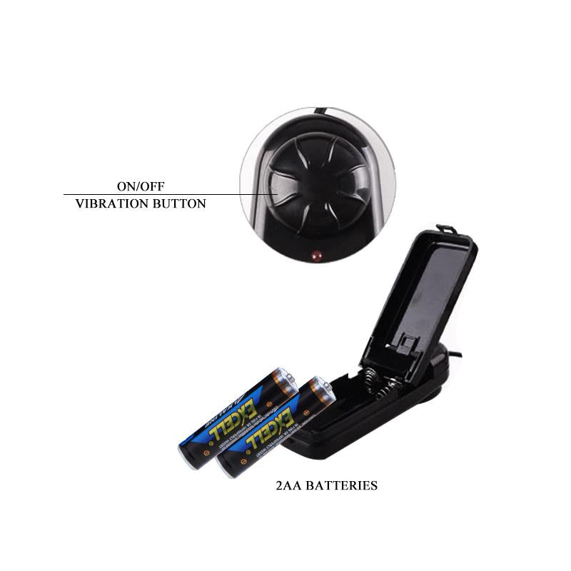 Arnés Con Dildo Hueco Y Vibración 15.5 X 4.2 Cm Natural