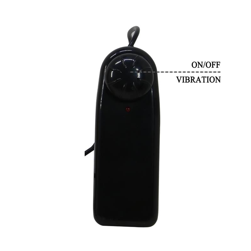 Pretty Love - Marion Harness Briefs Universal Con Dildo Vibración 19 Cm Mulato