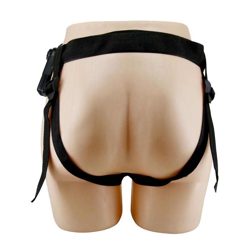 Pretty Love - Marion Harness Briefs Universal Con Dildo Vibración 19 Cm Mulato