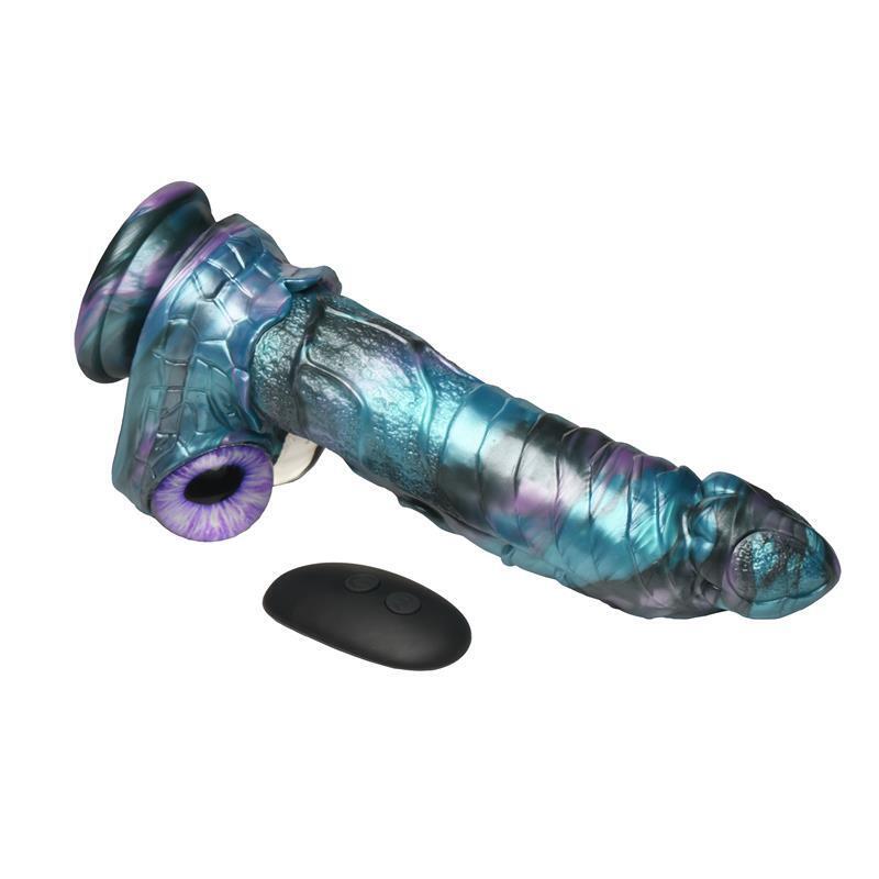 Astro-Thrust Dildo Con Vibración Y Thrusting