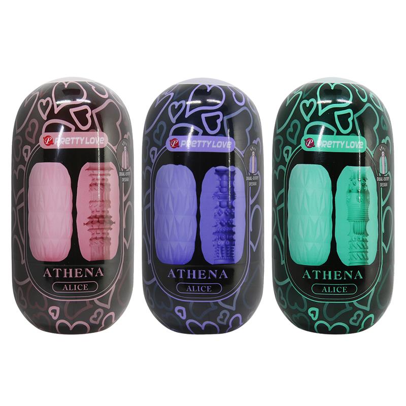 Pretty Love - Athena Alice Pack 15 Masturbadores Masculinos Varios
