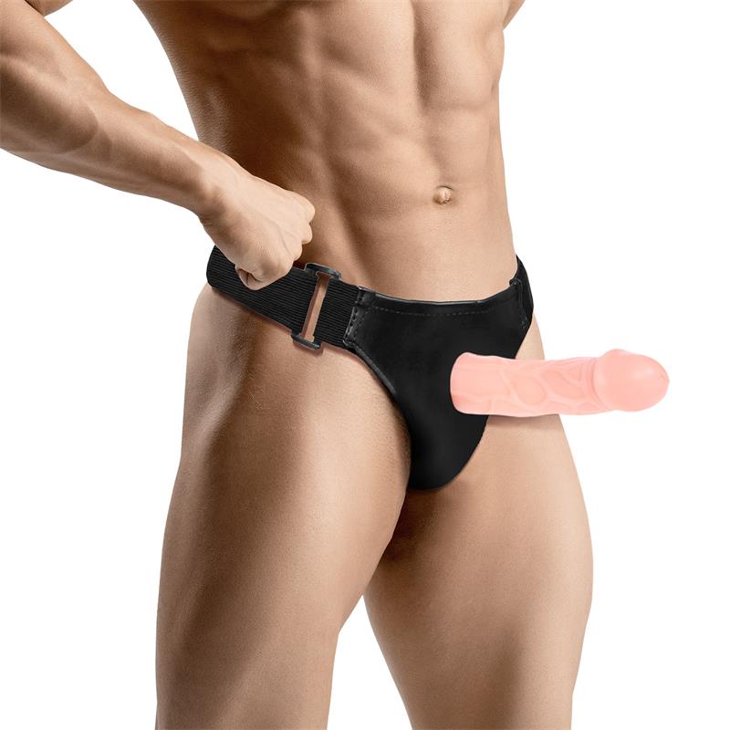 Atoor Arnés Con Dildo Hueco Desmontable, Vibración Y Control Remoto