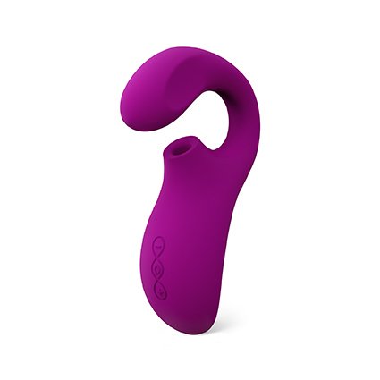 Lelo - Enigma Doble Estimulación Succion Masajeador Morado