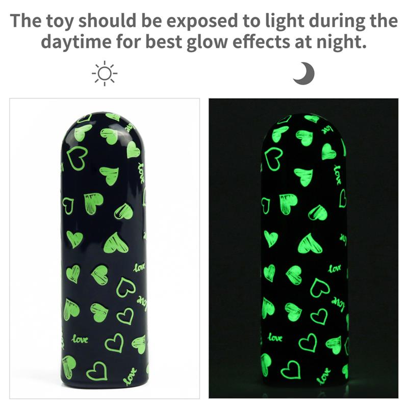Bala Vibradora Brilla En La Oscuridad Glow-In-The-Dark