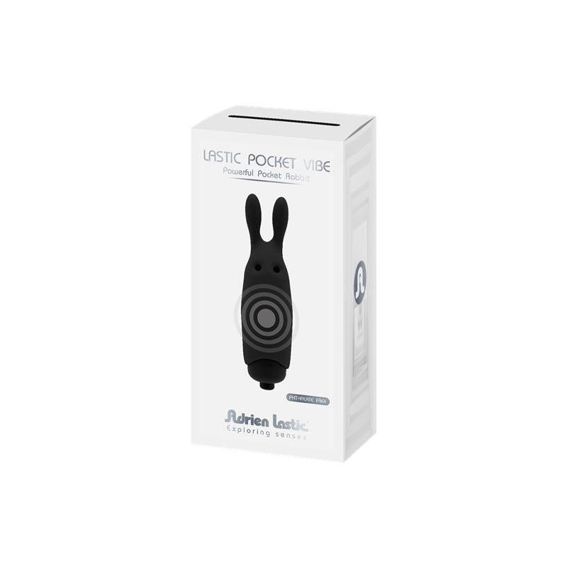 Adrien Lastic - Lastic Pocket Vibrador De Bolsillo Conejo Negro