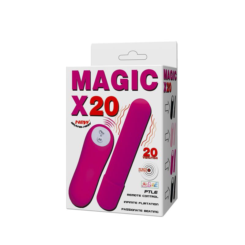 Baile Bala Vibradora Magic X20 Púrpura
