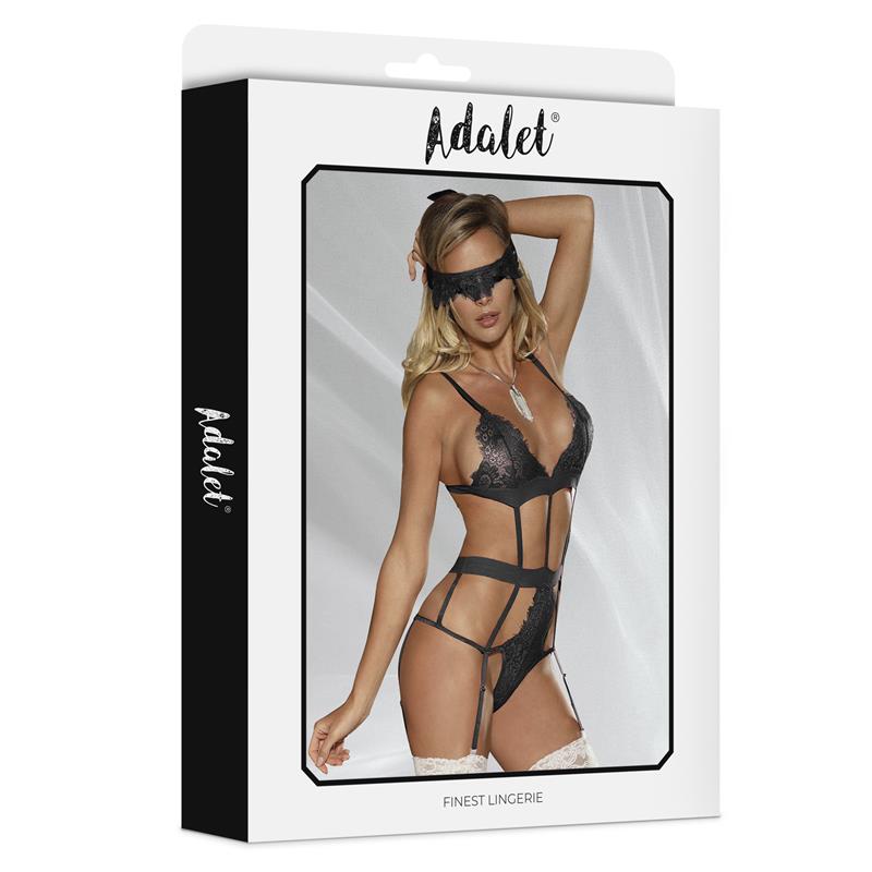 Beatrix Tedy Con Liguero Y Antifaz Encaje Talla (Interno):S/M