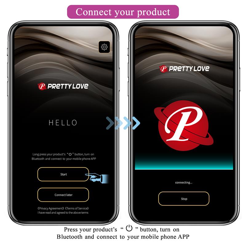 Pretty Love Billy Vibration Lila - App Gratuita